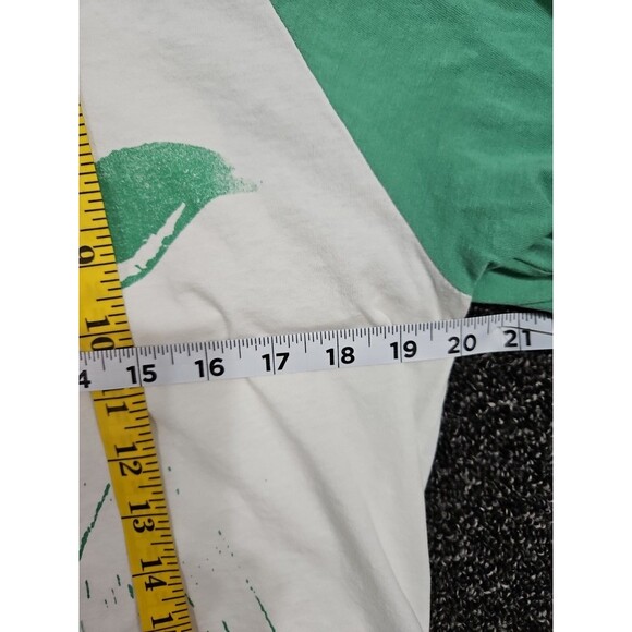 Star Wars Vintage Yoda Sunglasses Green & White Long Sleeve T-Shirt 90s Medium? - Picture 6 of 10